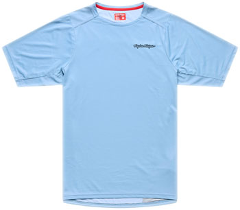 Troy Lee Design s Skyline Pro Short Sleeve Jersey – Mono Dawn Blue, Large Mono Dawn Blue EA Cycling Jerseys