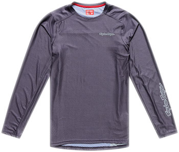 Troy Lee Design s Skyline Pro Air Long Sleeve Jersey – Mono Carbon, X-Large Mono Carbon EA Cycling Jerseys