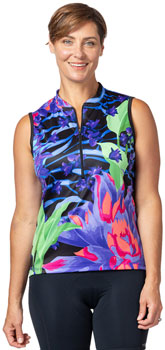 Terry Breakaway Mesh Sleeveless Jersey - Rio, Small EA Cycling Jerseys