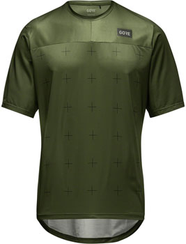 Gorewear Trail KPR Daily Jersey - Utility Green, Men's, Small Utility Green EA Cycling Jerseys