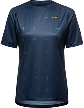 Gorewear Trail KPR Daily Jersey - Orbit Blue, Women's, Small Orbit Blue EA Cycling Jerseys