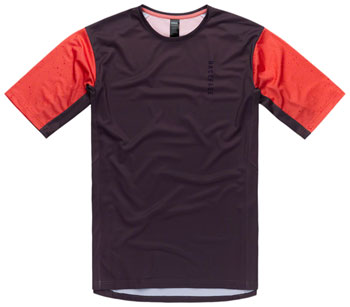 RaceFace Indy Jersey - Short Sleeve, Men's, Coral, Small Coral EA Cycling Jerseys
