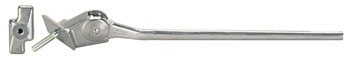 Greenfield 305mm KS2-S Kickstand with Retro-kit Top Plate for Improved Clearance: Silver EA Kickstands