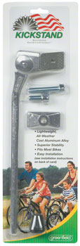 Greenfield 285mm KS2 Kickstand: Silver EA Kickstands
