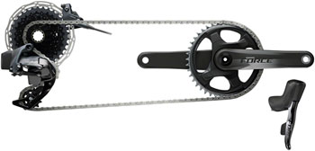 QBP Kits SRAM Force eTap AXS XPLR Hydraulic Disc Brake 1x Drop Bar Group KIT Custom Kits
