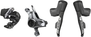 QBP Kits SRAM Red eTap AXS XPLR Hydraulic Disc Brake 1x Drop Bar Group KIT Custom Kits