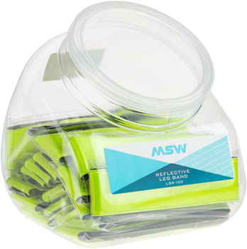 MSW Leg Band Assorted Jar of 20 EA Leg Bands