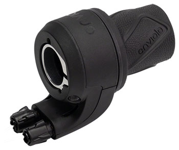 Enviolo Twist Pure Manual Controller/Shifter - 2500mm, Plastic Over Torque Protection, Black EA Internally Geared Hub Shifter