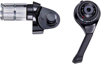 microSHIFT Right Bar End Shifter, 9-Speed, ADVENT Compatible Only EA Shifter, Road