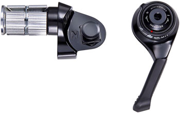 microSHIFT Right Bar End Shifter, 11-Speed Mountain, SRAM Compatible EA Shifter, Road