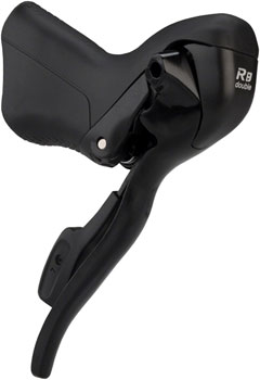 microSHIFT R8 Left Drop Bar Shift Lever, Double, Shimano Compatible Black EA Brake/Shift Lever, Drop Bar-Left