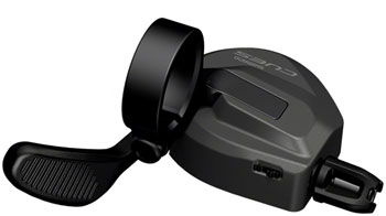 Shimano CUES SL-U8000-L Shifter - Left, 2-Speed, Rapidfire Plus Mono, Black EA Shifter, Flat Bar- Left