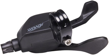 microSHIFT ADVENT Xpress Right Trigger Shifter - 1x9 Speed, Black, ADVENT Compatible Only Black EA Shifter, Flat Bar-Right