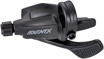 microSHIFT ADVENT X Trail Trigger Pro Right Shifter - 1x10 Speed, Thumb Pad, ADVENT X Compatible Only Black EA Shifter, Flat Bar-Right