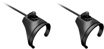 Shimano Dura-Ace SW-RS801-T Satellite Shifter Tops - Pair, 260mm Cable, Black EA Remote Shifter
