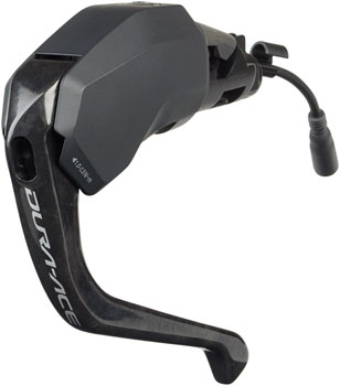 Shimano Dura-Ace ST-R9180 Di2 TT Shift/Brake Lever with Wire - Left, 2x, For TT Bars, Black EA TT/Aero Brake/Shift Lever, Left
