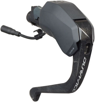 Shimano Dura-Ace ST-R9180 Di2 TT Shift/Brake Lever with Wire - Right, 11-Speed, For TT Bars, Black EA TT/Aero Brake/Shift Lever, Right