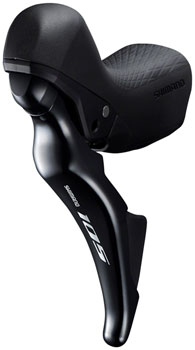 Shimano 105 ST-R7025 Left Compact Reach Hydraulic Brake/Double Shift Lever, Sold Without Caliper Black EA Hydraulic Brake/Shift Lever, Drop Bar