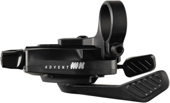 microSHIFT microSHFT Advent MX Trail Trigger Shifter - Right, 11-Speed, 2-Position, Black EA Shifter, Flat Bar-Right