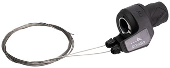 Enviolo Twist Pro Manual Controller - 3300mm, Aluminum Over Torque Protection, Optical Gear Indicator EA Internally Geared Hub Shifter