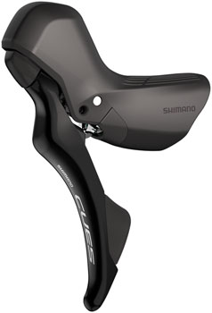 Shimano CUES ST-R4030-L Shift/Brake Lever - Left, 2x, Black EA Hydraulic Brake/Shift Lever, Drop Bar