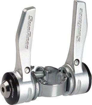 SunRace SLR30 7 Speed Clamp-On Shifters 28.6mm Clamp Size EA Shifter, Road