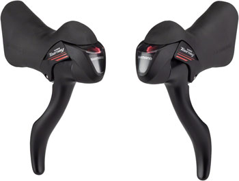 Shimano Tourney ST-A070 7-Speed Double STI Lever Set EA Brake/Shift Lever, Drop Bar Pair