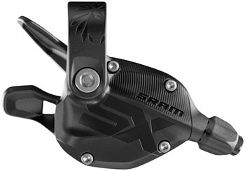 SRAM SX Eagle Rear Trigger Shifter - 12-Speed, with Discrete Clamp, Black, A1 Black EA Shifter, Flat Bar-Right