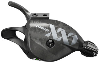 SRAM XX1 Eagle Trigger Shifter - Single Click, Rear, 12-Speed, Discrete Clamp, Lunar EA Shifter, Flat Bar-Right