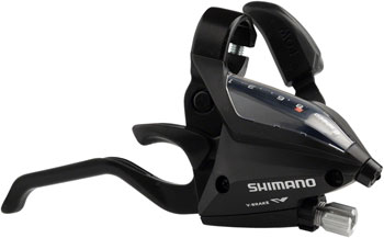 Shimano EF500 8-Speed Right Brake/Shift Lever, Black EA Brake/Shift Lever, Flat Bar- Right