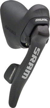 SRAM Rival 10-Speed DoubleTap Right Shift/Brake Lever, Carbon Fiber Lever Blade Black EA Brake/Shift Lever, Drop Bar-Right