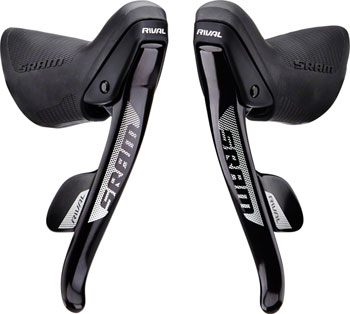 SRAM Rival 22 DoubleTap Lever Set Black EA Brake/Shift Lever, Drop Bar Pair