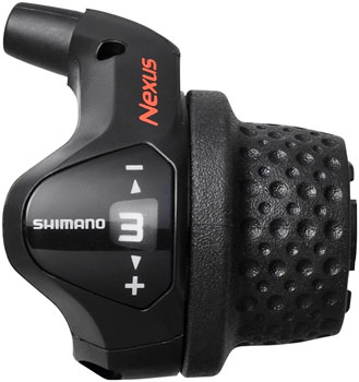 Shimano Nexus SL-3S41E 3-Speed Revo Shifter for Internally Geared Hub Black EA Internally Geared Hub Shifter