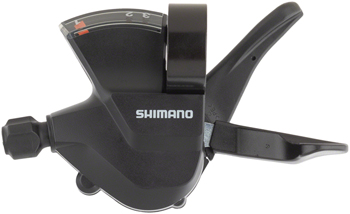 Shimano Altus SL-M315-L 3-Speed Left Rapidfire Plus Shifter EA Shifter, Flat Bar- Left