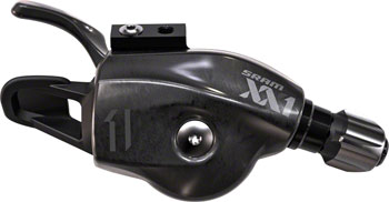 SRAM XX1 11-Speed Trigger Shifter Black Logo with Handlebar Clamp, Cable and Housing Black EA Shifter, Flat Bar-Right