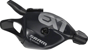 SRAM EX1 Trigger 8 Speed Rear Trigger Shifter with Discrete Clamp, Black EA Shifter, Flat Bar-Right