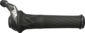 SRAM X01 Eagle 12-Speed GripShift Shifter with Discrete Clamp, Black EA Shifter, Flat Bar-Right