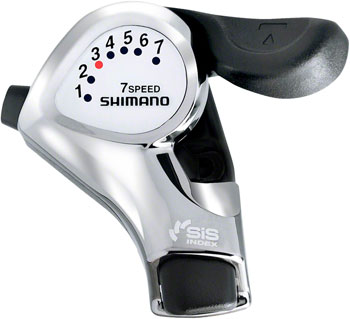 Shimano Tourney SL-FT55 7-Speed Right Thumb Shifter Black EA Shifter, Flat Bar-Right
