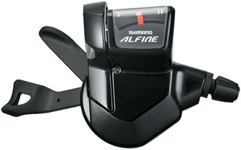 Shimano Alfine SL-S700 RapidFire Plus Shift Lever - 11-Speed, For SG-S700/S7000 Internally Gear Hubs, Black EA Internally Geared Hub Shifter