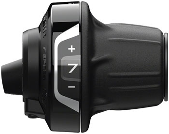 Shimano Revoshift SL-RV400-7R Twist Shifter - Right, 7-Speed, with Optical Gear Display EA Shifter, Flat Bar-Right