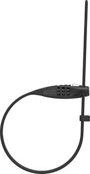 Abus Combiflex Travel Guard Combo Lock - Black EA Cable Lock