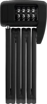 Abus BORDO Lite Mini 6055C/60 Folding Lock - Combination, 2', 5mm, Black EA Folding Lock