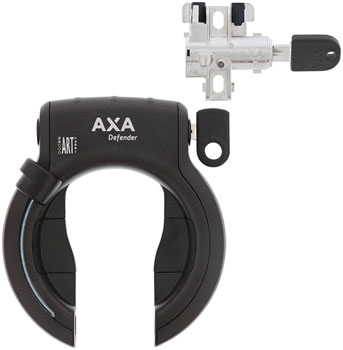 AXA Defender Ring Lock w/Bosch Battery Pack Lock - Tube Style EA Ebike Lock