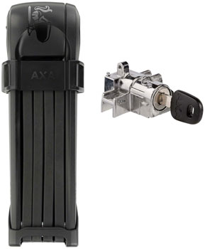 AXA 85 Folding Lock w/Bosch Battery Pack Lock - Tube Style EA Ebike Lock