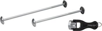Pinhead 2-Pack Lockset: Wheel Skewer Set EA Wheel/Frame Lock