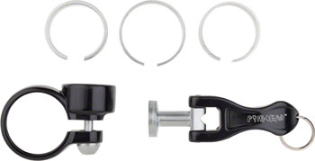 Pinhead Seat Collar Locking Seatpost Clamp: Universal EA Wheel/Frame Lock