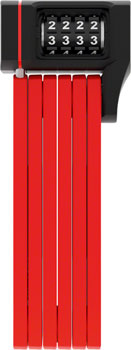 Abus BORDO 5700c Combination Folding Lock - 80cm, Red EA Folding Lock