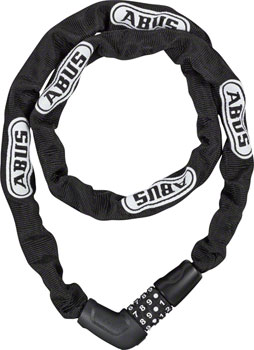 Abus Steel-O-Chain 5805C Combination Lock: 110/5mm, Black EA Chain Lock