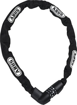 Abus Tresor 1385 Combination Chain Lock: 110 x 7cm Black EA Chain Lock