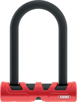 Abus Ultimate U-Lock - x 5.5", Keyed, Black, Includes Bracket EA U-Lock